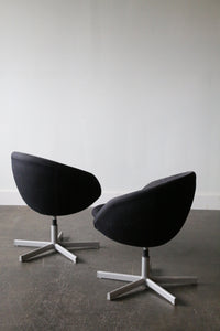 Pair of Mid Century Modern Style Pod Chairs