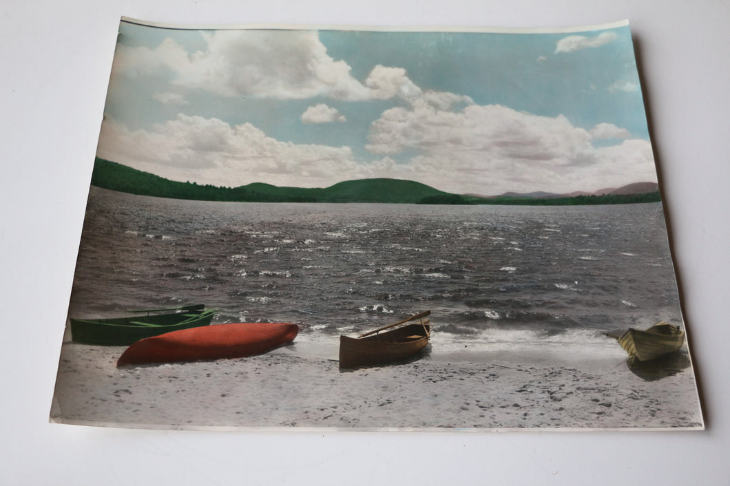 Vintage Photograph of Speculator, NY July,1951 By Arthur J Tefft