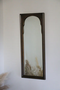 Vintage Walnut Wall Mirror