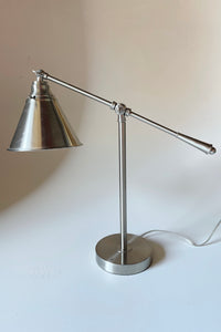 Brushed Silver Task Lamp
