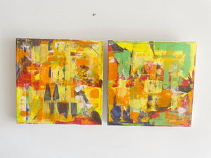 Pair of Abstract Paintings