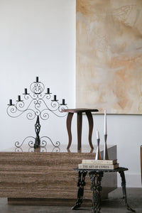 Pair of Wrought Iron Side Tables