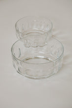 Load image into Gallery viewer, Set of Two Arcoroc France Glass Bowls w Ached Detail

