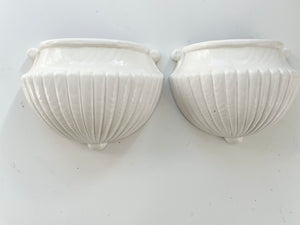 Pair of Wall Planters / Vase