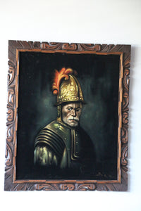 Oil Portrait on Velvet
