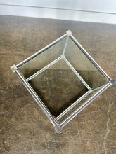 Load image into Gallery viewer, Mid Century Modern Chrome Cube Side Table
