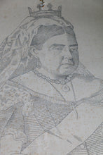 Load image into Gallery viewer, 1897 Portrait of Queen Victoria
