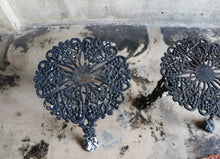 Load image into Gallery viewer, Pair of Wrought Iron Side Tables
