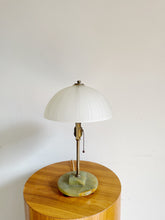 Load image into Gallery viewer, Onyx // Marble Mushroom Table Lamp
