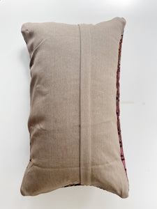 Wool Kilim Rug Pillow 12x20