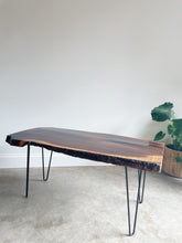 Load image into Gallery viewer, Live Edge Coffee Table // Bench
