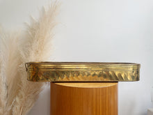 Load image into Gallery viewer, Large Oval Brass Planter

