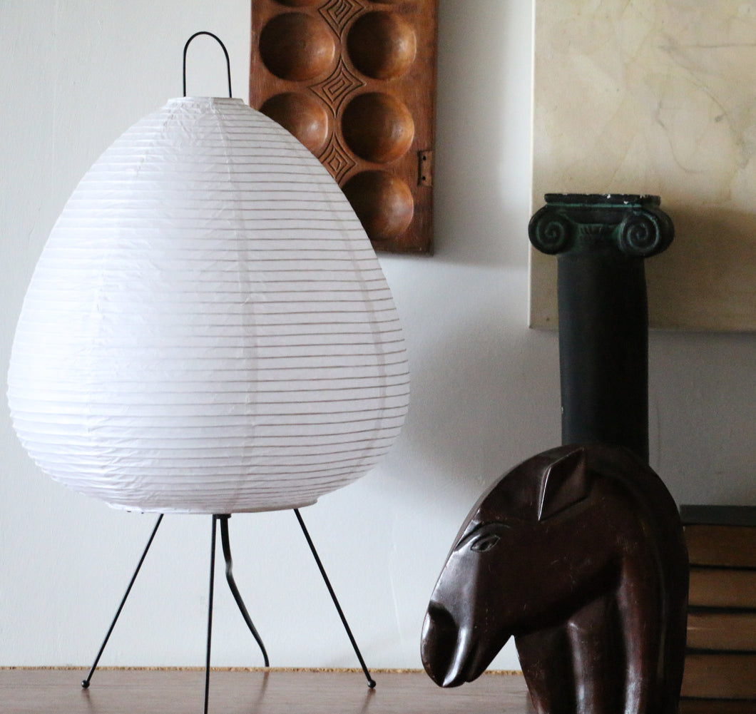 Rice Paper Tripod Table Lamp