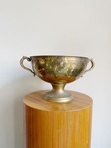 Footed Brass Bowl