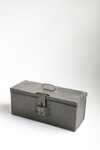Load image into Gallery viewer, Antique Metal Storage Box
