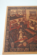 Load image into Gallery viewer, Augusta Heritage Arts Workshop Poster 1975, D&amp;E College  Elkins W.VA
