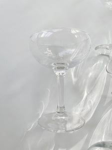Set of 4 Coupe Glasses