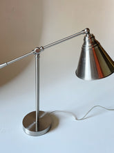 Load image into Gallery viewer, Brushed Silver Task Lamp
