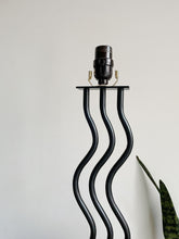 Load image into Gallery viewer, 1980s Postmodern Memphis Style Wave Table Lamp
