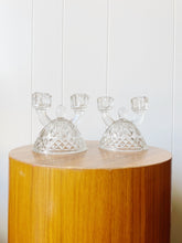 Load image into Gallery viewer, Pair of Vintage  Double Candlestick Holders Circa 1940s
