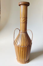 Load image into Gallery viewer, Rattan Floor Vase
