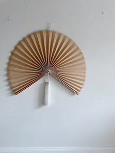 Large Bamboo Wall Fan