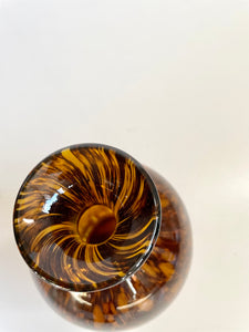 Tortoise Glass Vase