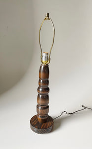 Totem Pole Wooden Lamp
