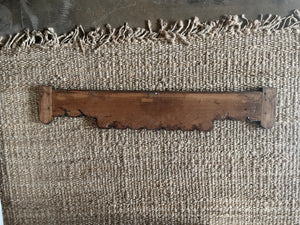 Antique Salvaged Mill Work Wall Decor