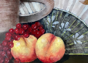 Still Life Oil Painting on Board by Syman Cowles