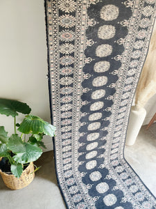 Vintage Hand Knotted Wool Rug