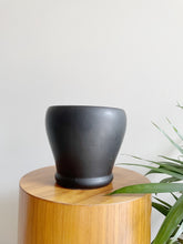 Load image into Gallery viewer, Black Ceramic Planter
