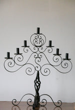 Load image into Gallery viewer, Wrought Iron Candelabra
