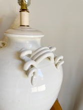 Load image into Gallery viewer, Hand Glazed Pottery Table Lamp
