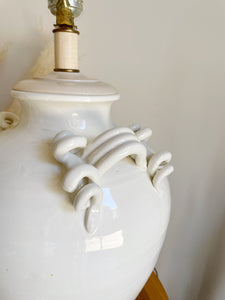 Hand Glazed Pottery Table Lamp