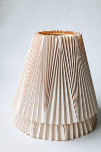 Pair of Vintage Fluted Lampshades