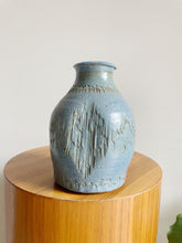 Load image into Gallery viewer, Handmade Ceramic Blue Vase
