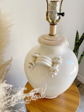 Load image into Gallery viewer, Hand Glazed Pottery Table Lamp

