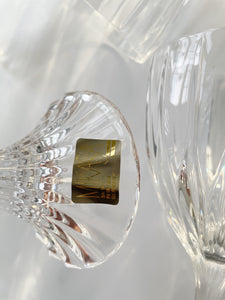 Set of Four Cyrstal Wine Glasses