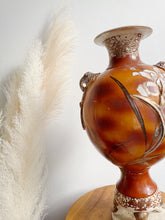 Load image into Gallery viewer, Ornate Vase with Elephant Head Handles
