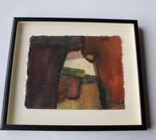 Load image into Gallery viewer, Framed Abstract Painting by Jillian Warner
