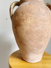 Load image into Gallery viewer, Vintage Primitive Capri Terracotta Olive Jar Vessel // Vase
