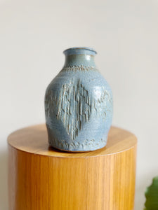 Handmade Ceramic Blue Vase