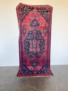 Vintage Hand Knotted Wool Rug