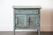 Load image into Gallery viewer, Antique Blue Painted Cabinet
