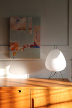 Load image into Gallery viewer, Rice Paper Tripod Table Lamp
