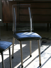 Load image into Gallery viewer, Set of Four Mid Century Modern Lucite Chairs

