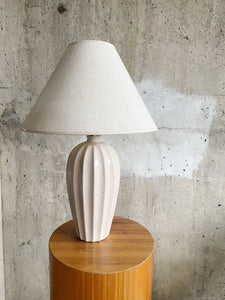 Pink Glass Table Lamp