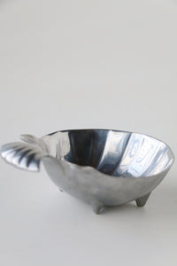 Vintage Wilton Co. Armetale Metal Pewter Clam Scallop Shell Bowl Dish Trinket