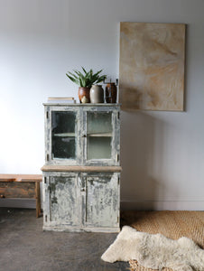 Antique Stepback Hutch